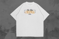 Be the Change Urban Logo T-shirt Design Product Image 1
