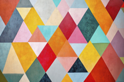 Colorful Geometric Abstract Painting Background Wallpaper Product Image 1