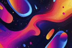 Abstract Waves Background Wallpaper Product Image 1