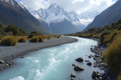 Mountain Lake background Product Image 1