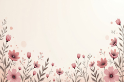 Pink Floral background Product Image 1
