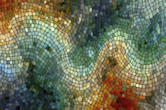 Colorful Mosaic Pattern Background Product Image 1