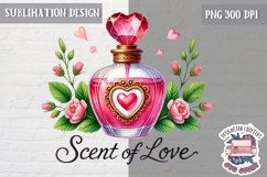 Valentine Quote Symbol Love Sublimation Design PNG Heart Product Image 1