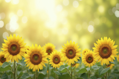 Common Sunflower Background Product Image 1