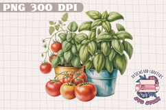 Sicilian Summer Market Clipart PNG Sublimation Fruit Lemon Product Image 1