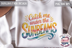 Summer Sublimation Design Beach Funny Ocean Breeze Quote Product Image 1