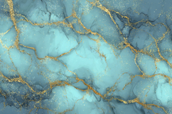 Turquoise Marble Texture Background Product Image 1