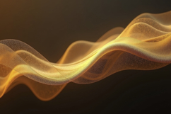 Golden Waves Background Wallpaper Product Image 1