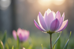 Pink Lotus Flower Background Wallpaper Product Image 1