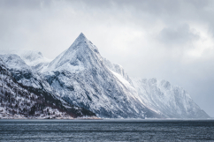 Snowy Mountains Background Wallpaper Product Image 1