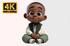 Cute Baby Boy Transparent PNG Product Image 1