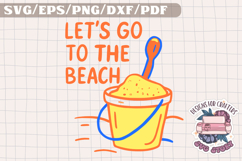 Summer Mood Beach Trendy SVG Monochrome Design Food Product Image 1