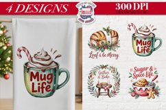 Christmas KITCHEN Quote Clipart PNG Sublimation 4 Design Product Image 1
