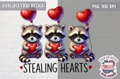 Valentine Love Animals Cute Quote Sublimation Design PNG Product Image 1