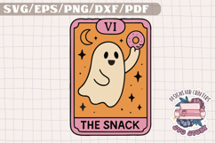 Halloween Tarot Card Funny SVG T shirt Quotes Design Product Image 1
