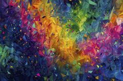 Colorful Lowpoly Background Product Image 1