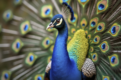 Peafowl Background Wallpaper Product Image 1