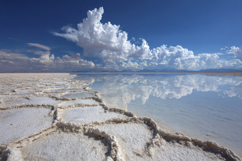 Salt Flat Sea Background Wallpaper Product Image 1