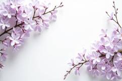 Pink Cherry Blossoms Background Wallpaper Product Image 1