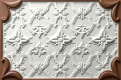 Embossed Pattern Background Wallpaper Product Image 1