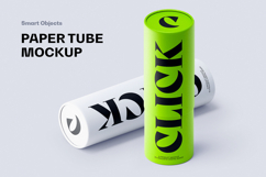 Paper Tube Packaging Mockup Product Image 1
