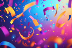 Colorful Confetti Background Wallpaper Product Image 1
