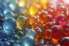 Artificial Water Droplets Background Wallpaper Product Image 1