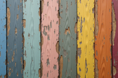 Weathered Wooden Panels Background Wallpaper Product Image 1