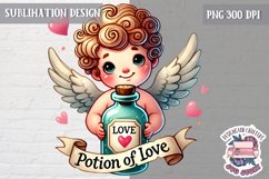 Valentine Quote Symbol Love Sublimation Design PNG Heart Product Image 1