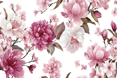 Floral Pattern Background Wallpaper Product Image 1