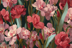 Pink Flowers Background Product Image 1