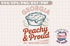 USA STATE America Vintage SVG Monochrome Design Food Product Image 1