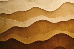 Brown Waves Background Wallpaper Product Image 1
