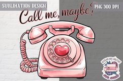 Valentine Quote Symbol Love Sublimation Design PNG Heart Product Image 1
