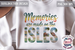 Summer Beach Sea Quote Watercolor Sublimation PNG Product Image 1