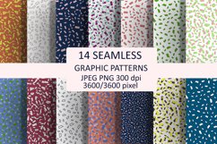 14 seamless graphic patterns Product Image 1