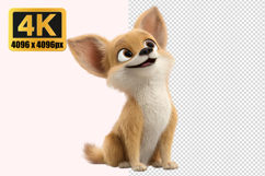 Fennec Fox Transparent PNG Product Image 1