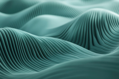 Teal Wavy Lines Background Wallpaper Product Image 1