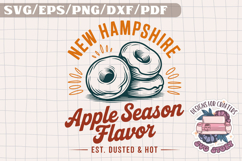USA STATE America Vintage SVG Monochrome Design Food Product Image 1