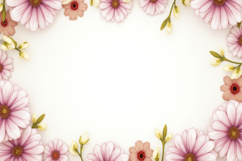 Floral Border Background Product Image 1