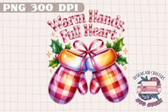 Christmas Quote Sublimation design Winter Pink Buffalo Plaid Product Image 1