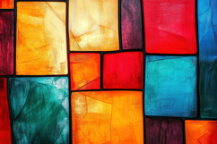 Abstract Colorful Stained Glass Background Wallpaper Product Image 1
