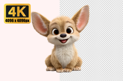 Fennec Fox Transparent PNG Product Image 1