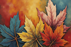 Autumn Leaves Background Product Image 1