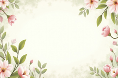 Floral Border background Product Image 1