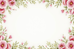 Floral Border Background Product Image 1