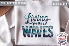 Summer Sublimation Design Beach Funny Ocean Breeze Quote Product Image 1