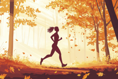 Fitness Walk Background Wallpaper Product Image 1