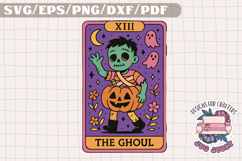 Halloween Tarot Card Funny SVG T shirt Quotes Design Product Image 1