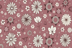 Flower Pattern background Product Image 1